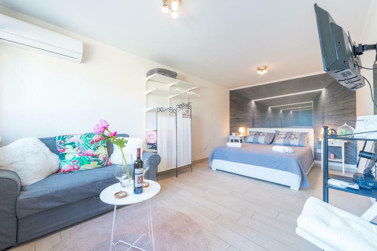 Brand New Studio With Terrace & Parking 두브로브니크 외부 사진